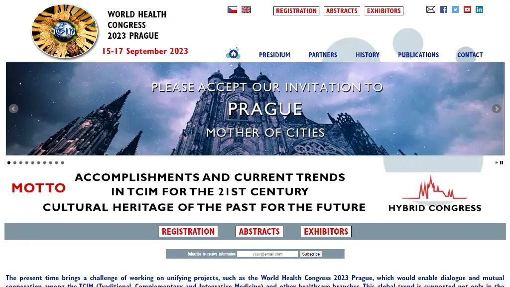 WORLD HEALTH CONGRESS 2023 PRAGUE